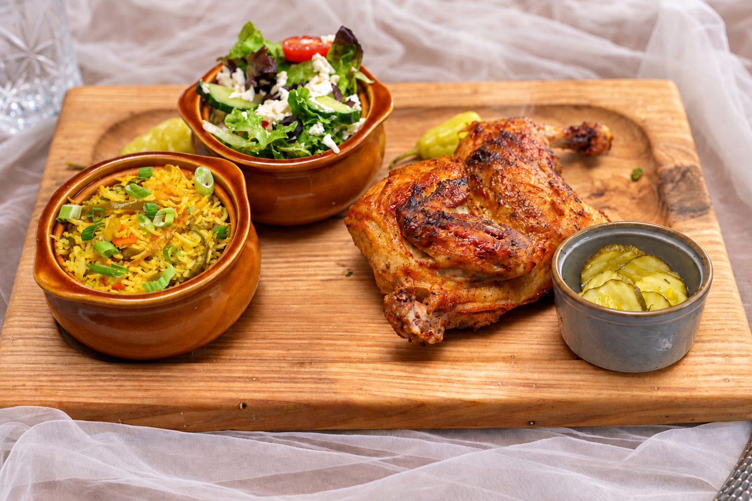 Charcoal Half Chicken
